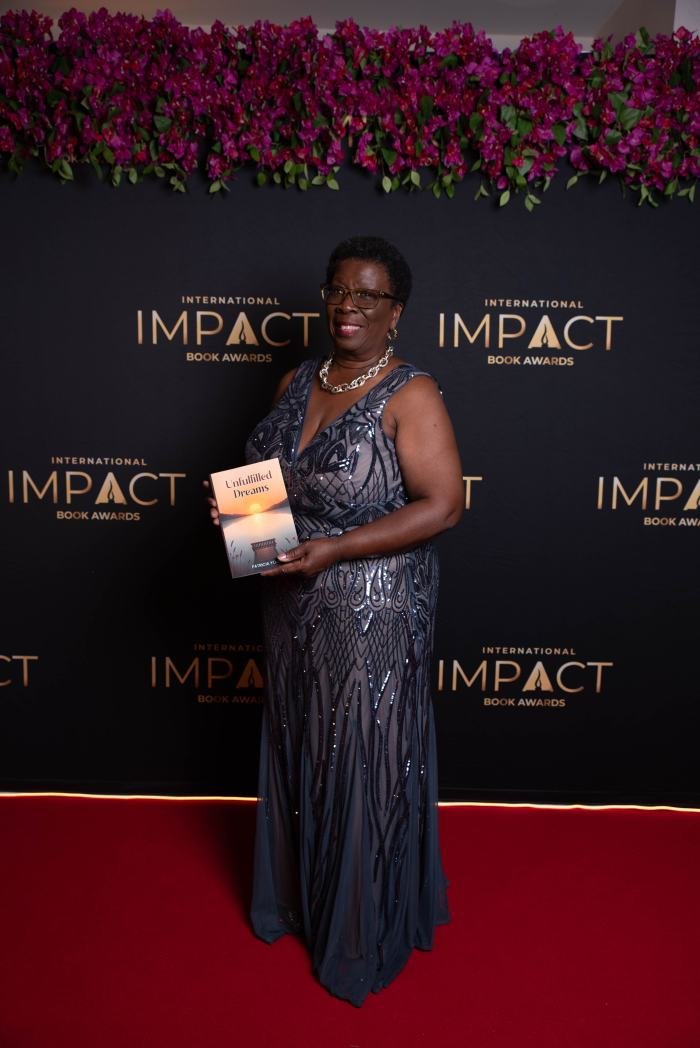 Patricia Cash at the International Impact Book Awards