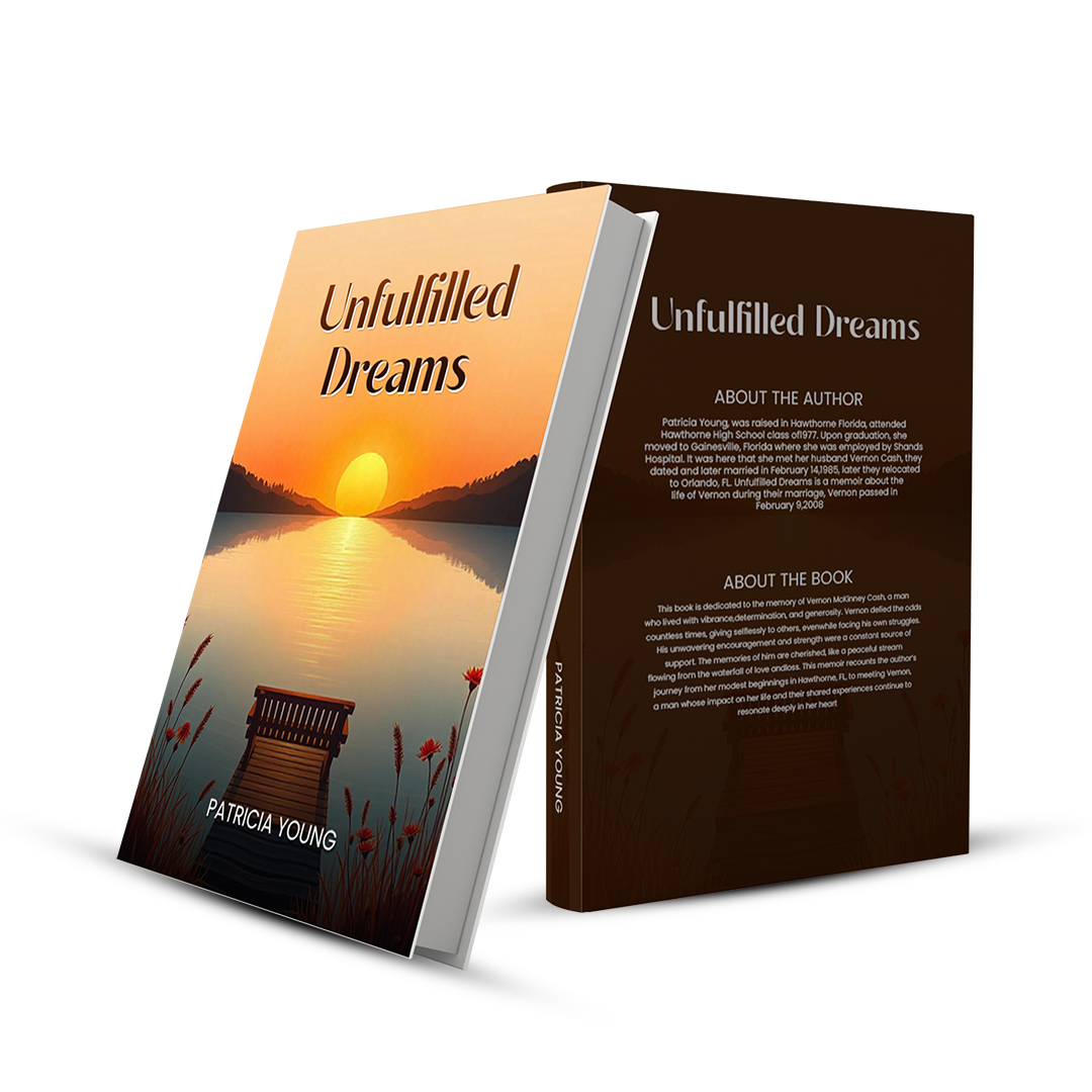 Unfulfilled Dreams front and back book cover
